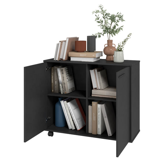 Armario Black 2 puertas -  90x76x35 cm