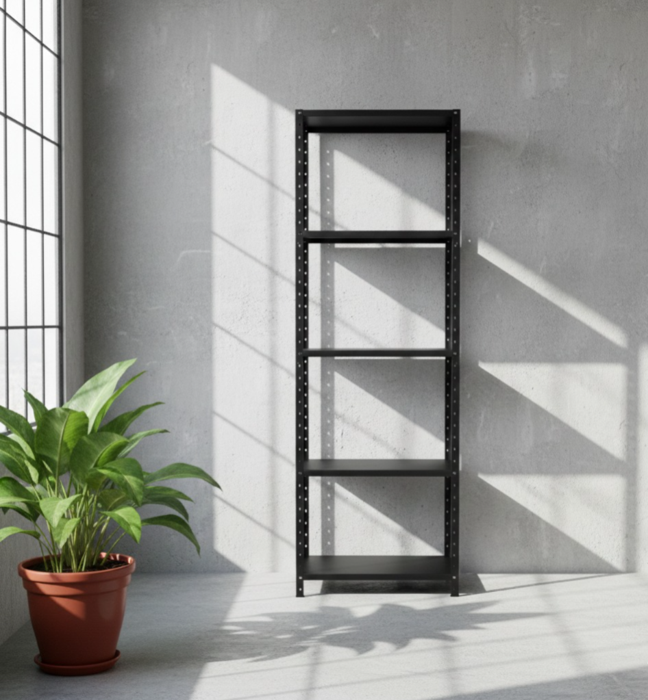 Estante de metal 5 repisas - 70x200x30 cm