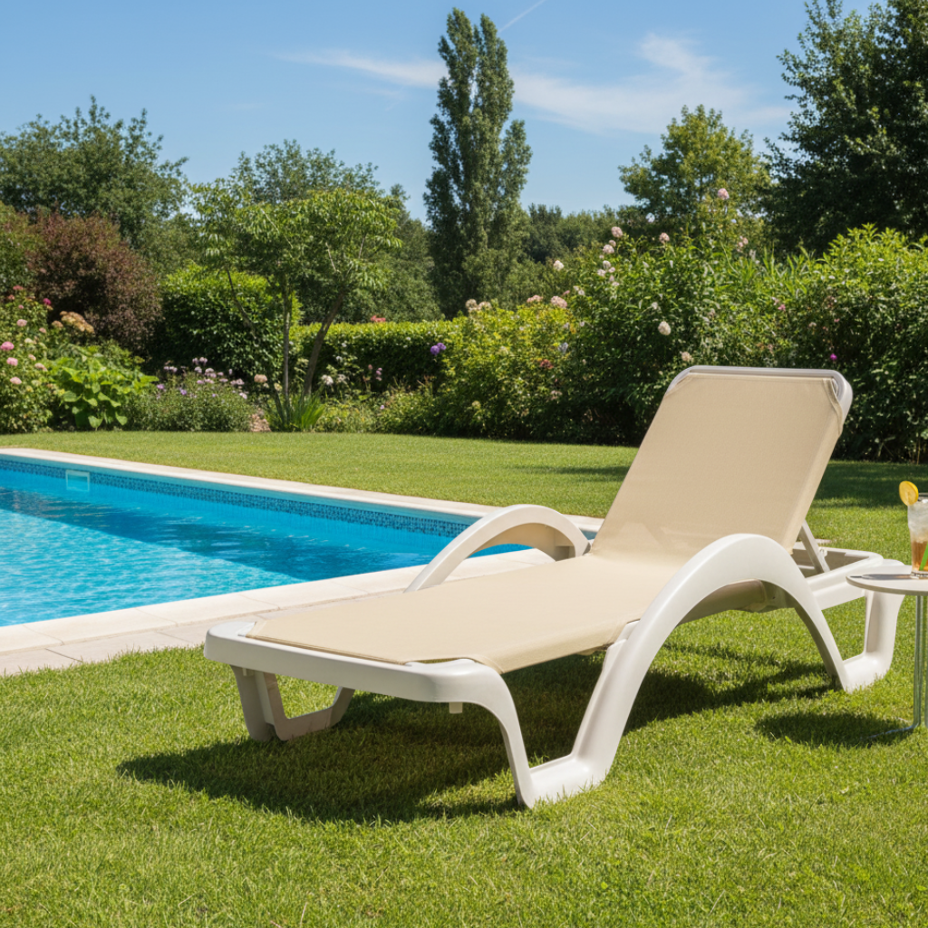 Reposera Carmen Balliu - 194x75x37 cm