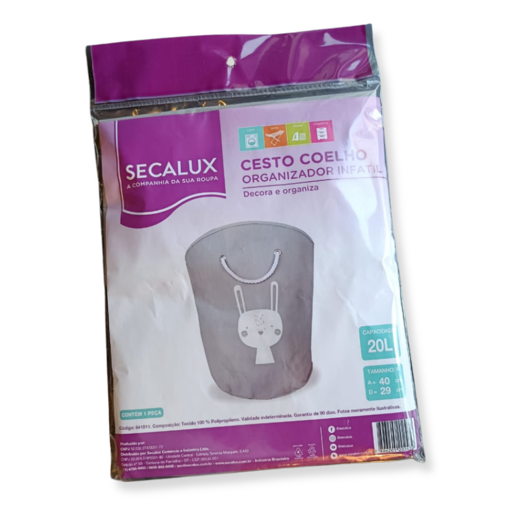 Cesto organizador infantil 40x29x29 cm
