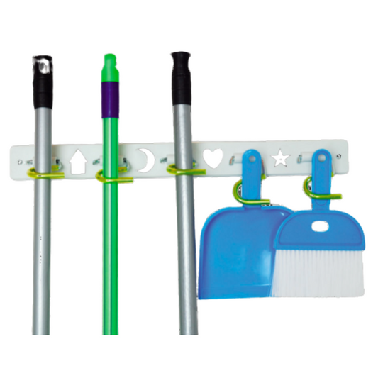 Gancho para escoba - 5 ganchos