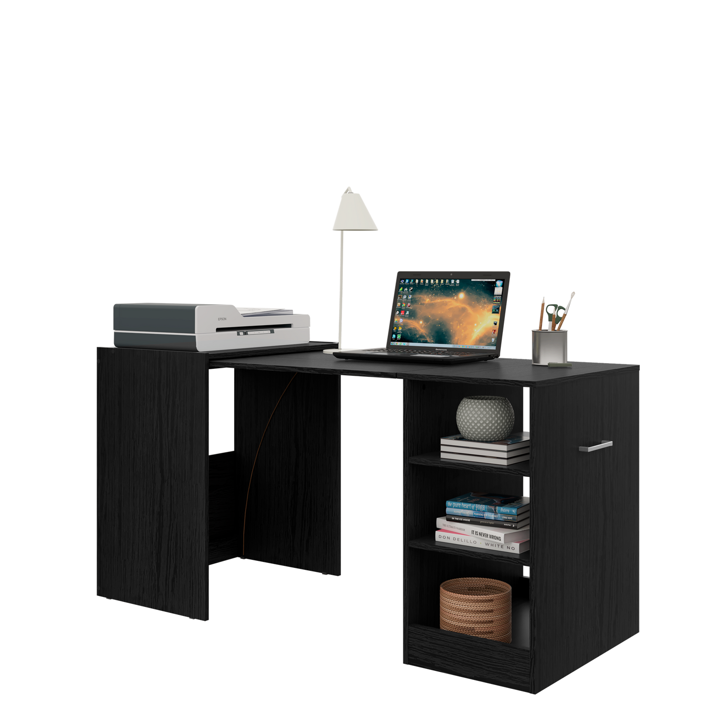 Mesa multiuso retráctil 168x75x59 cm