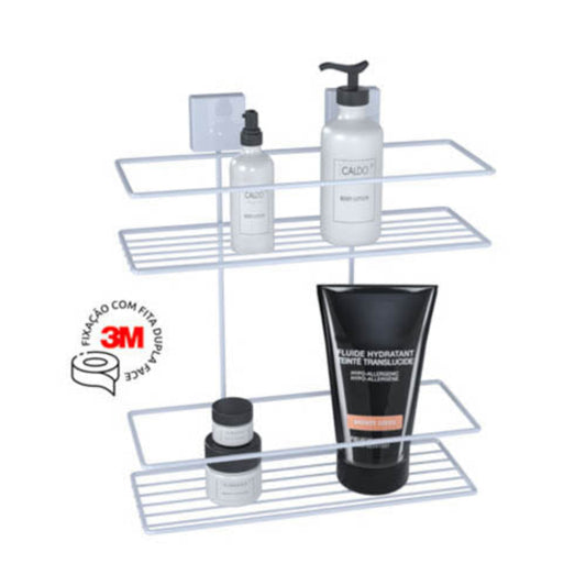 Soporte shampoo doble DC - 30x12x35 cm