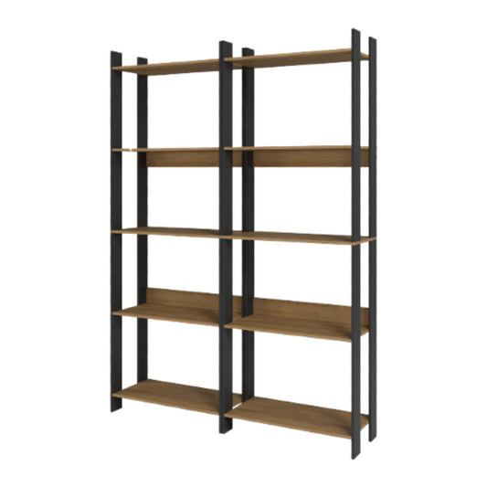 Estantes para libros 5 repisas - 63x30x180 cm