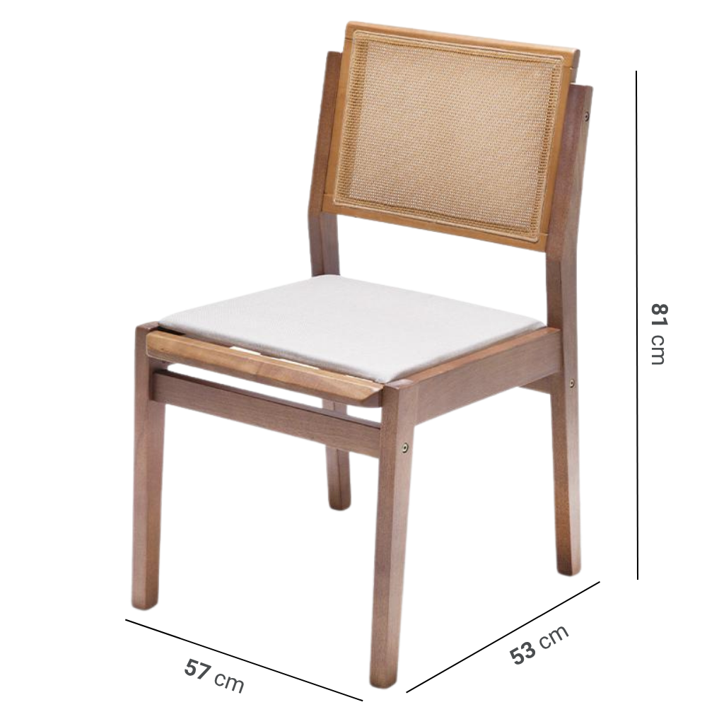 Silla Nice - 57x53x81 cm