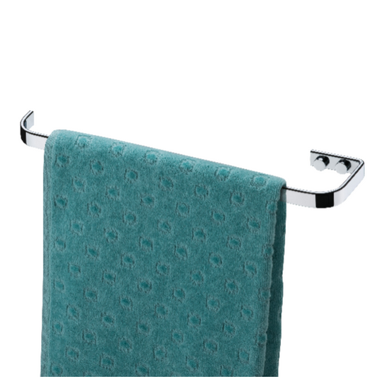 Toallero cromado - 30x7x1 cm