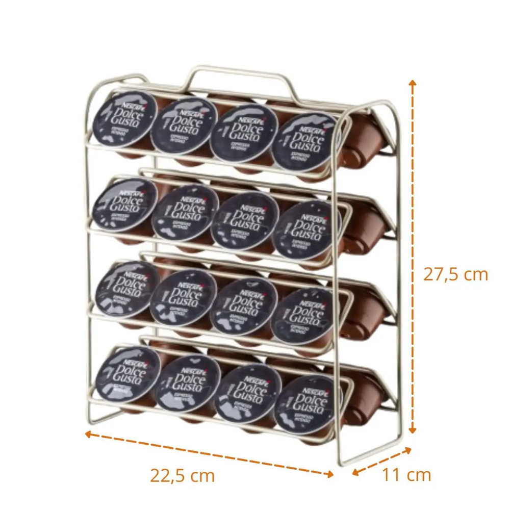 Organizador de capsulas de cafe - 11x22x27 cm