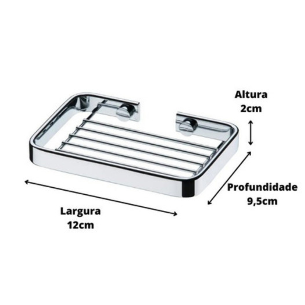Jabonera Evoluzione - 12x9x2 cm