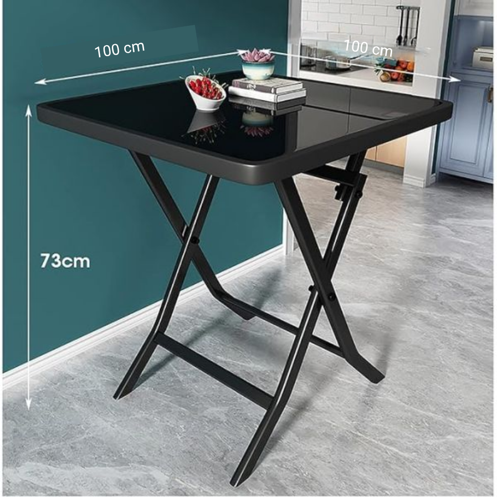 Mesa plegable Cam - 100x100x73 cm