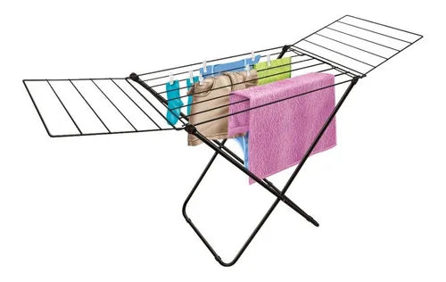 Tendedero de piso Napoles c/ alas - 137x46x71 cm