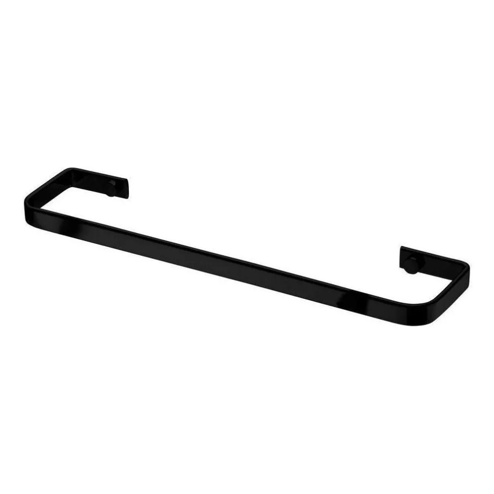 Toallero Negro mate - 30x7x1 cm