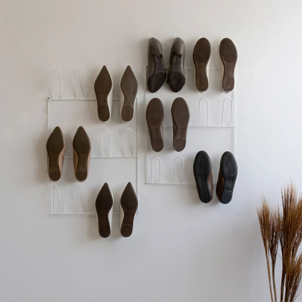 Zapatero de pared 6 pares - 41x3x66 cm