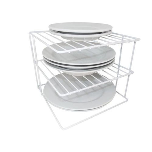 Organizador cuadrado de platos - 26x26x22 cm